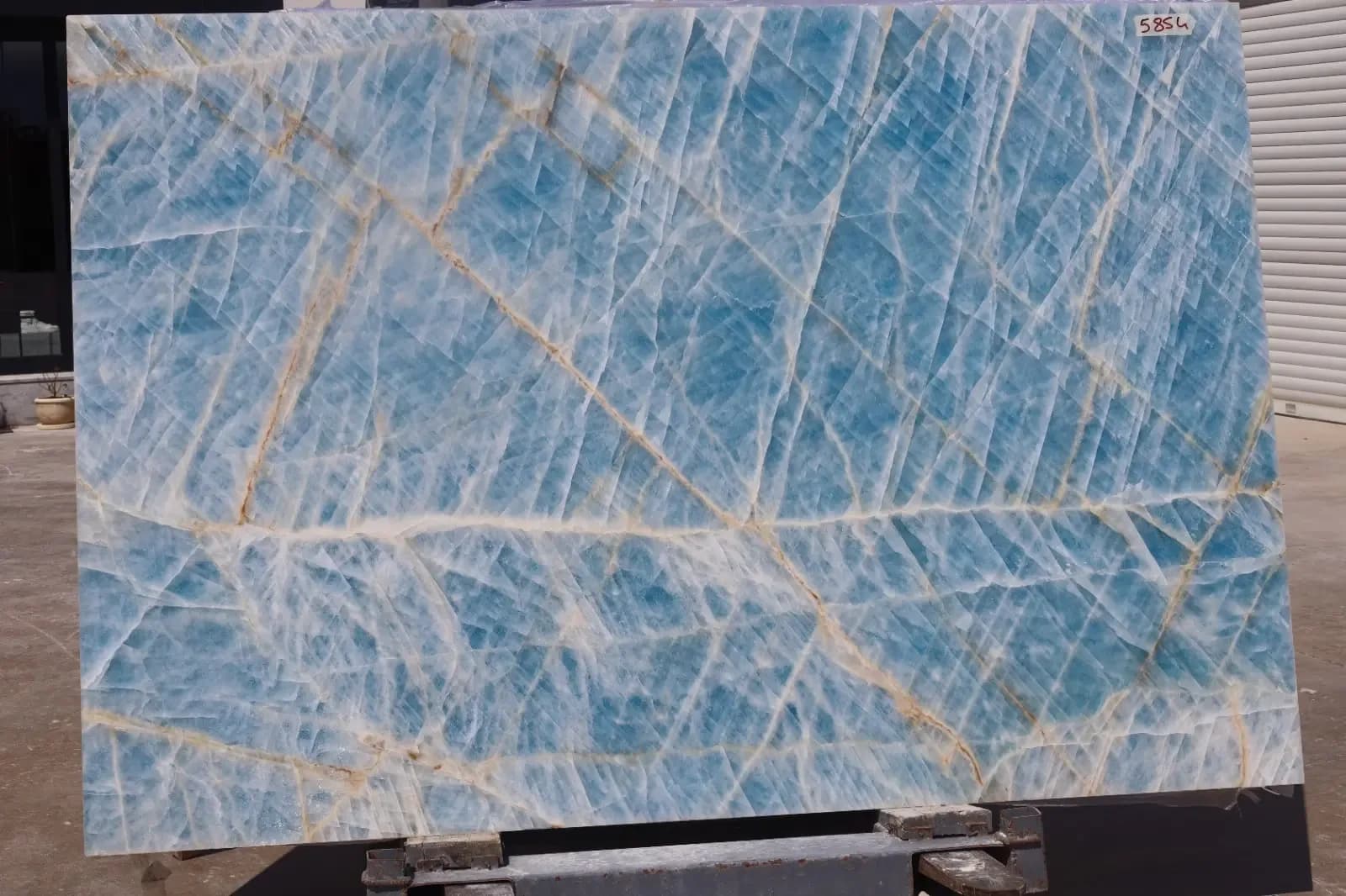 BLUE ICE ONYX — ონიქსის ფილა