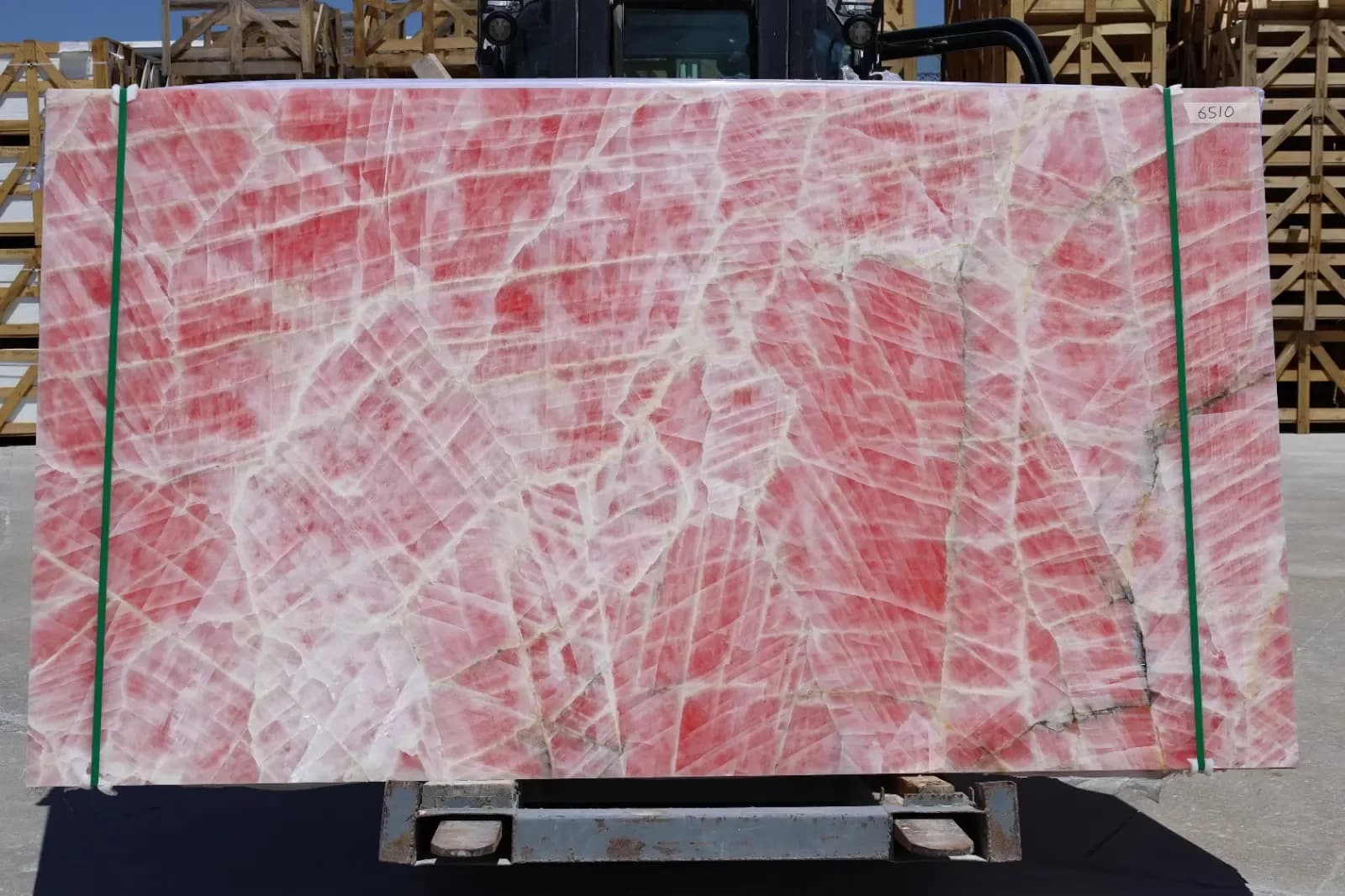 PINK ICE ONYX — onyx slab